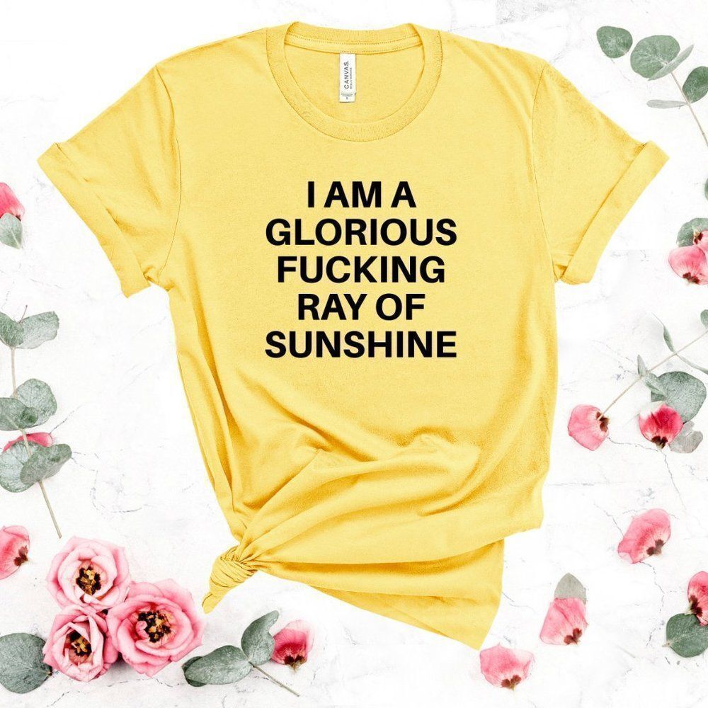 Glorious Ray Of F*cking Sunshine Tee Shirt